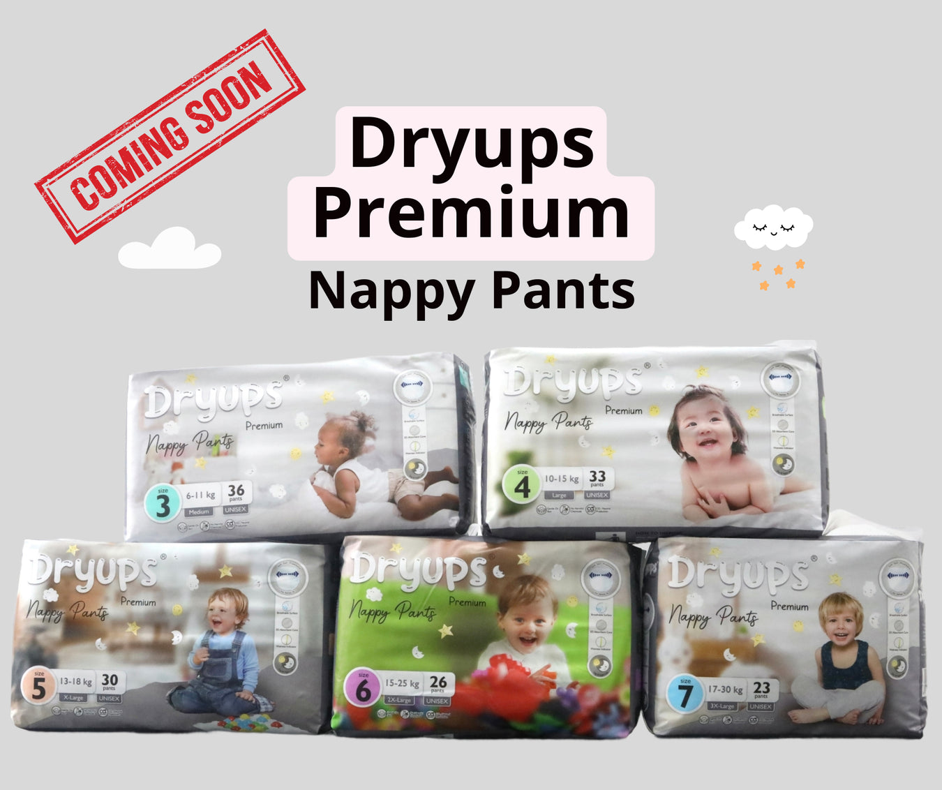 Dryups Premium Nappy Pants