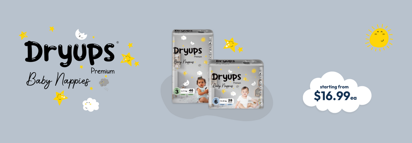 Dryups Premium Nappies