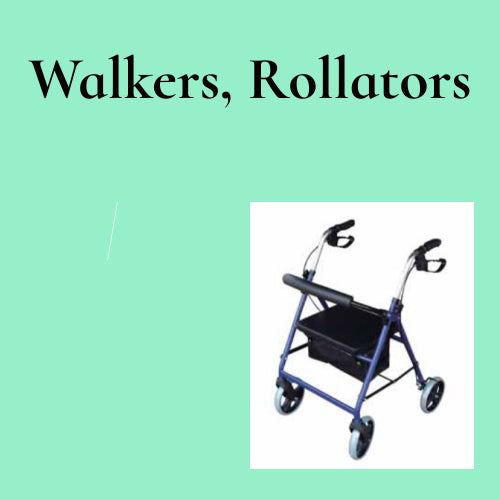 Walkers, Rollators