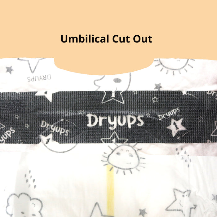 Dryups Premium Nappies Unisex Size 1 Newborn (2-5kg)