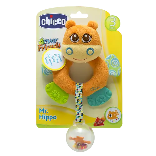 Chicco Mr Hippo Tactile Rattle - Babyonline