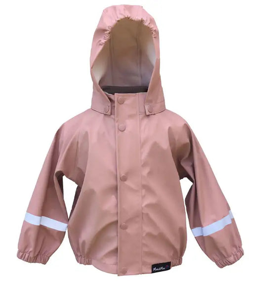 Mum2Mum Rainwear Jacket - DUSTY PINK - Babyonline