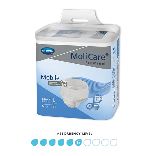 MoliCare Premium Mobile 6D - Large (Pack of 14) - Babyonline