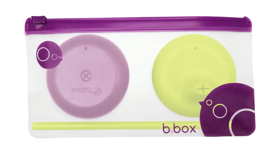 b.box Universal Silicone Lids - Pack of 2 - Babyonline