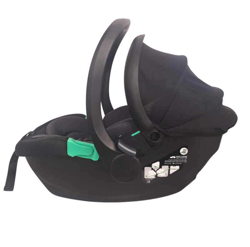 Neeva Carina Stroller* & Neeva I-Size Capsule- Black/Grey (IC377)