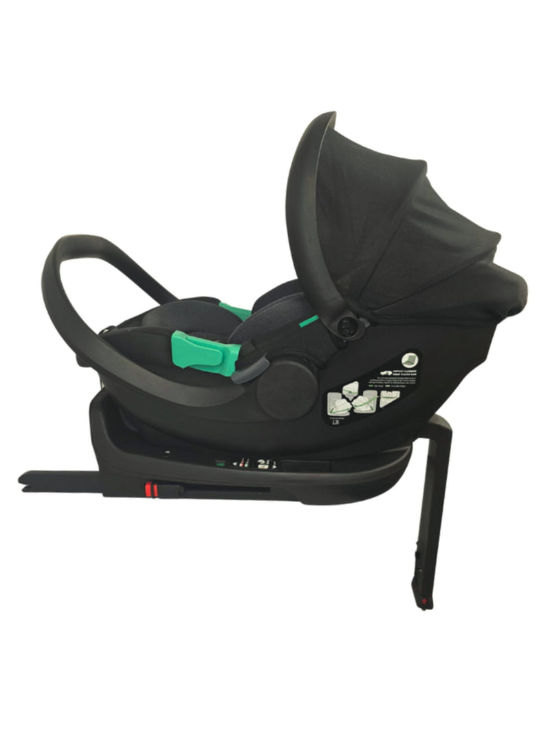 Neeva Carina Stroller* & Neeva I-Size Capsule- Black/Grey (IC377)