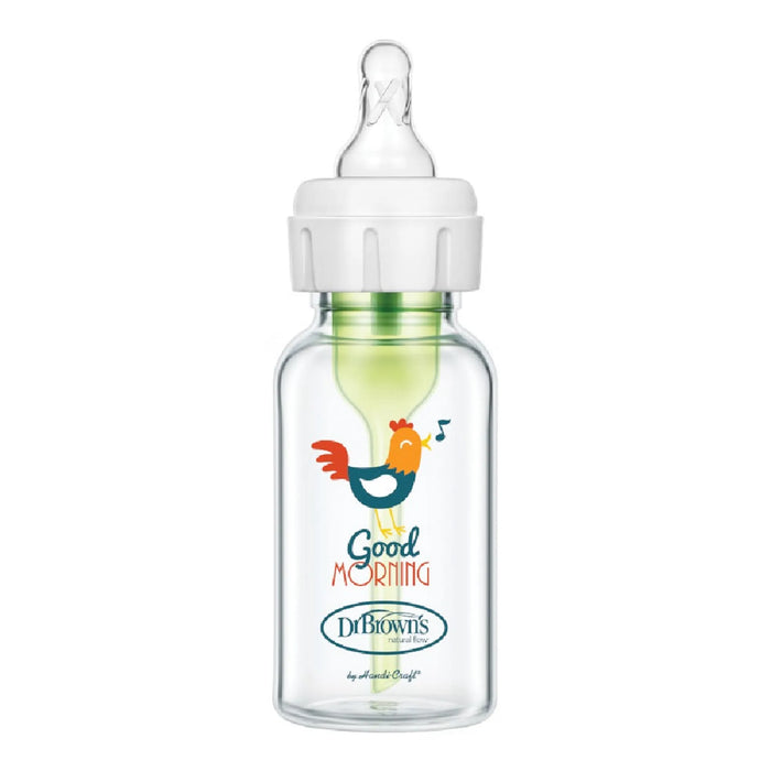 Dr Brown's Options+ Anti Colic Narrow Neck GLASS bottle