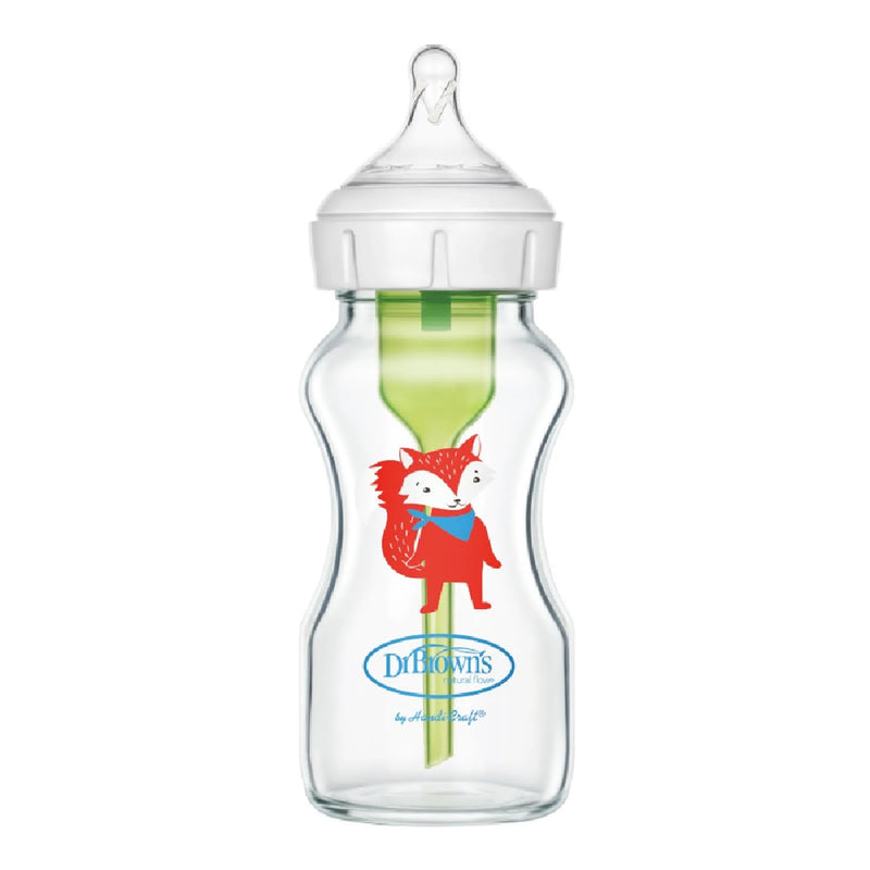 Dr. Brown's Natural Flow® Options+ 150ml Wide Neck GLASS bottle