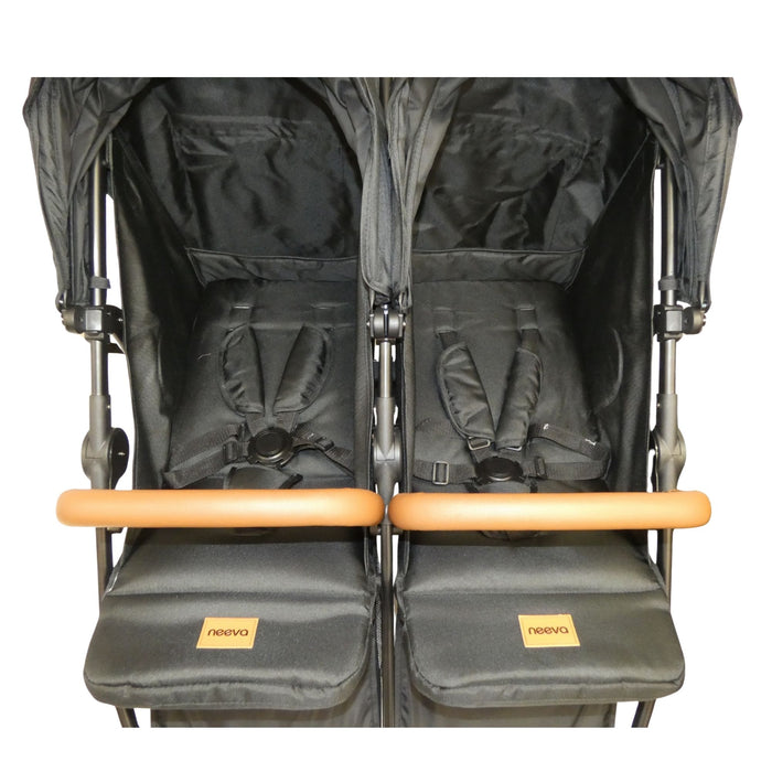 Neeva Duo Stroller Black (+ Free Rain Cover)