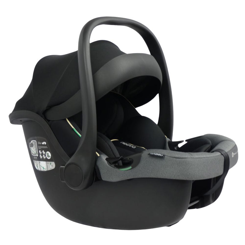 Neeva Carina Stroller* & Neeva I-Size Infant Capsule-Beige Trim (NBG1) Bundle