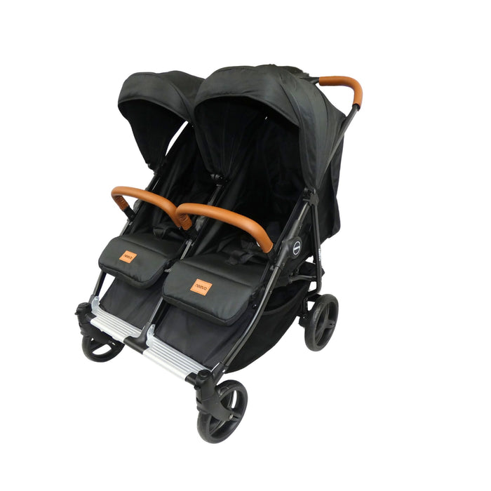 Neeva Duo Stroller Black (+ Free Rain Cover)