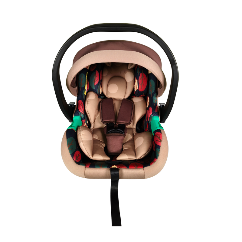 Neeva Carina Stroller & Neeva I-Size Royal Fawn Capsule- Brown (IC377-BROWN)