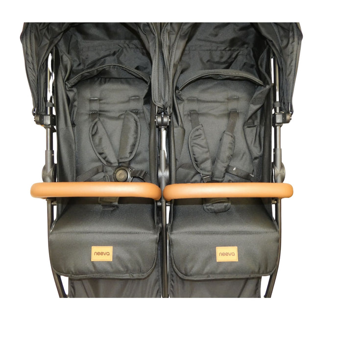 Neeva Duo Stroller Black (+ Free Rain Cover)