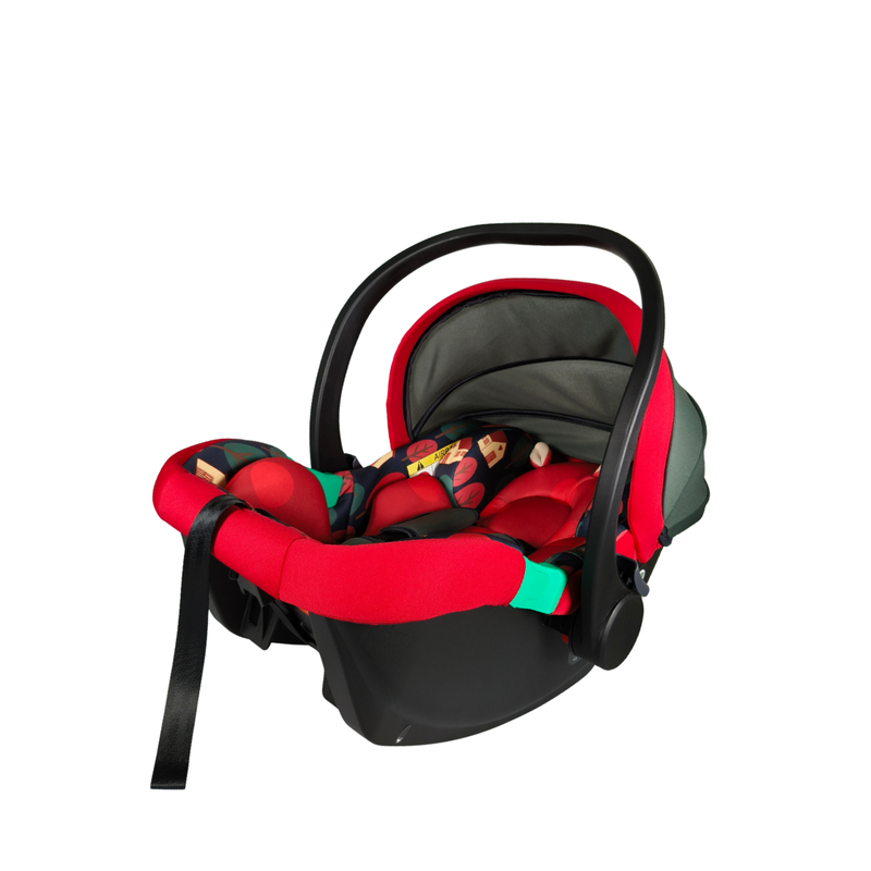Neeva Carina Stroller* & Neeva I-Size Royal Fawn Capsule- Red (IC377-RED)