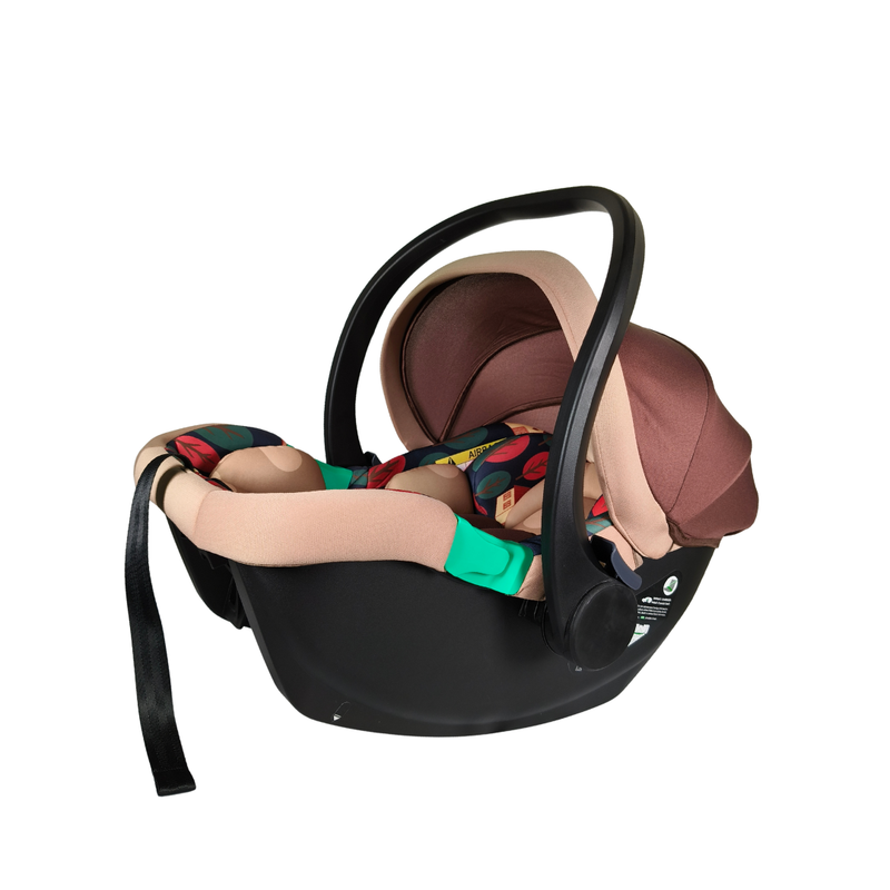 Neeva Carina Stroller & Neeva I-Size Royal Fawn Capsule- Brown (IC377-BROWN)