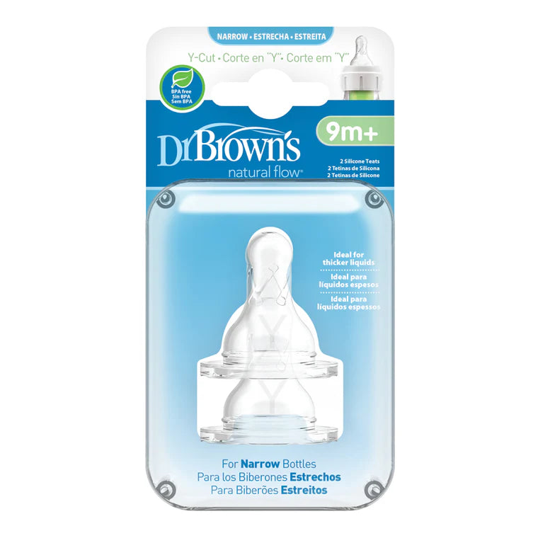 Dr Brown's Options+ Anti Colic Narrow Neck Teats