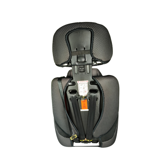 NEEVA 2 in 1 Booster Car Seat (CT515) - BLACK / WHITE DOTS