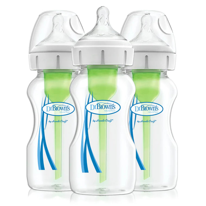 Dr Brown's Options+ Anti Colic Wide Neck Bottle