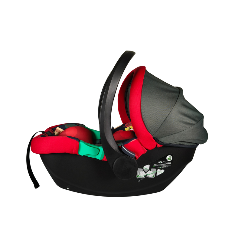 Neeva Carina Stroller* & Neeva I-Size Royal Fawn Capsule- Red (IC377-RED)