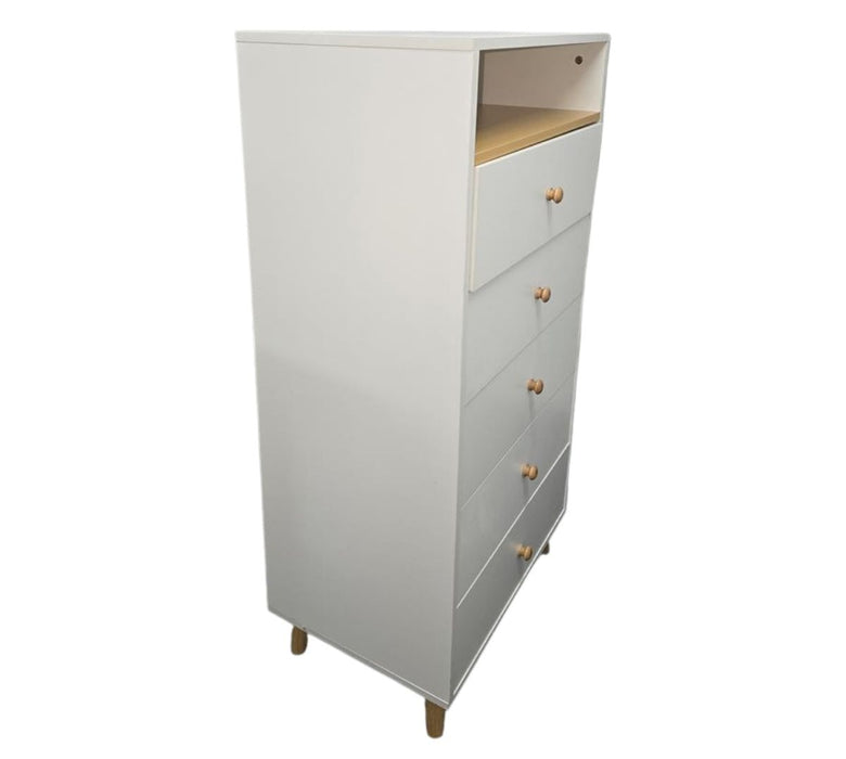 Kapai Blue Bell 5 Drawer Tallboy