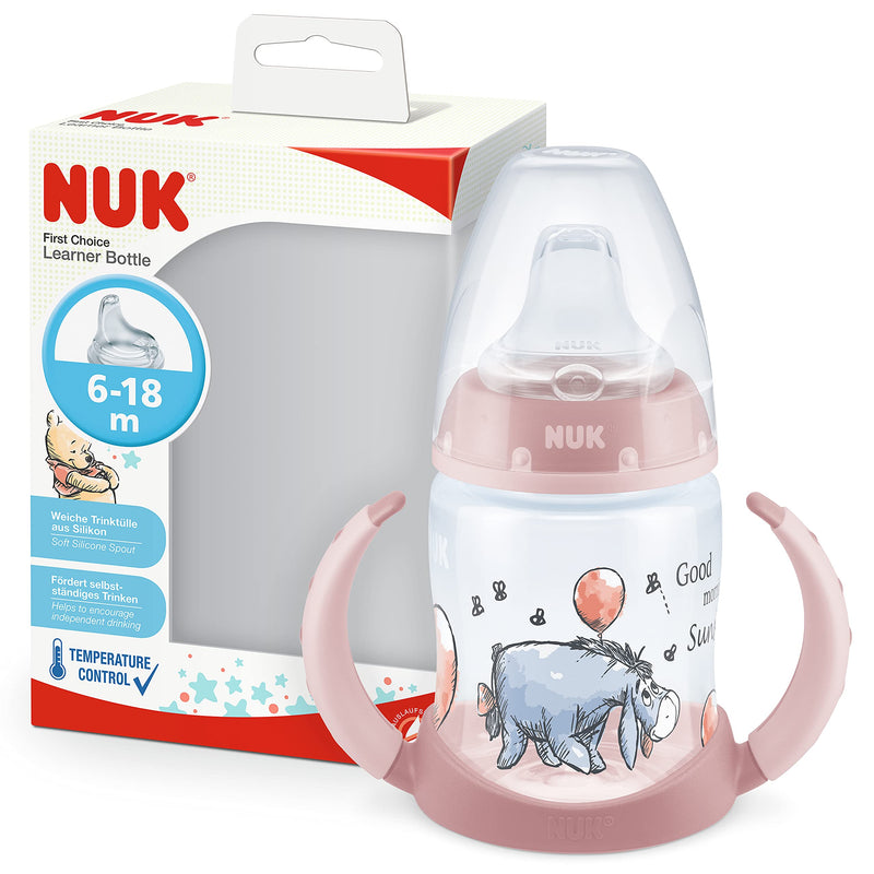 NUK First Choice Learner Bottle 150ml - Winnie the Pooh 6-18M