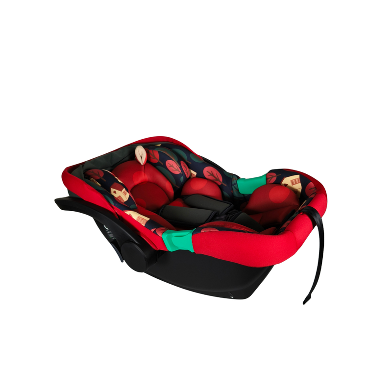 Neeva Carina Stroller* & Neeva I-Size Royal Fawn Capsule- Red (IC377-RED)