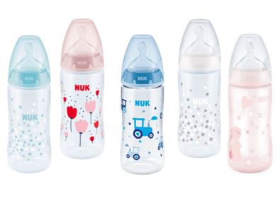 NUK First Choice+ Baby Bottle With Temperature Control 0-6M