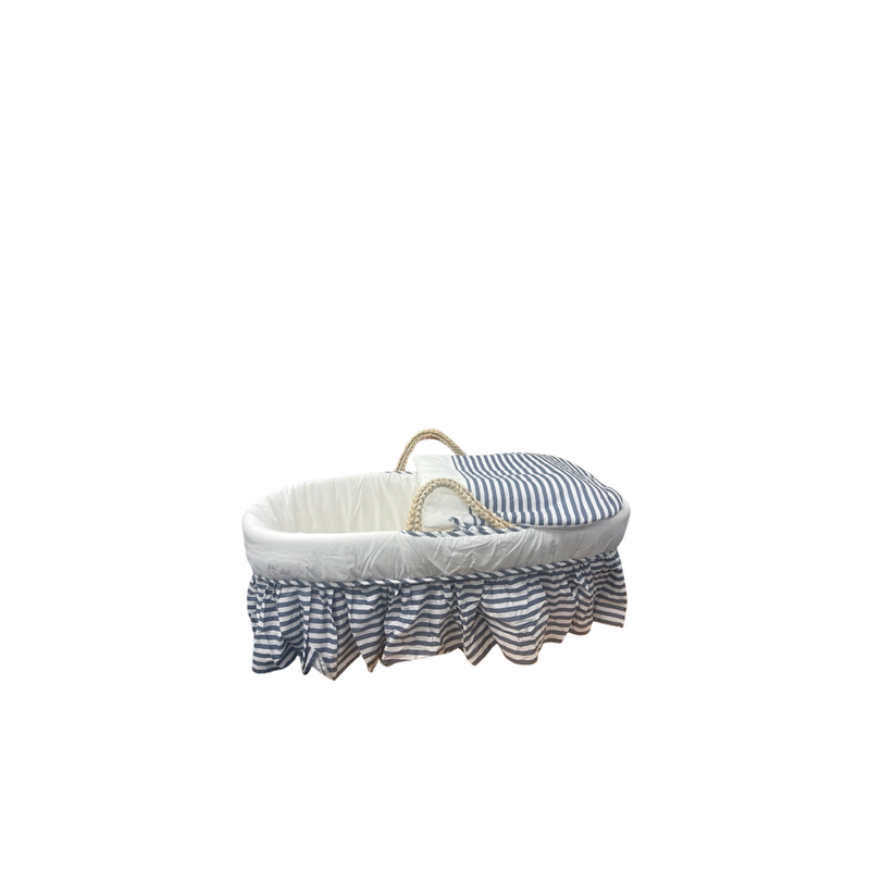 Moses Basket Linen Set with Mattress Stand & Canopy not included