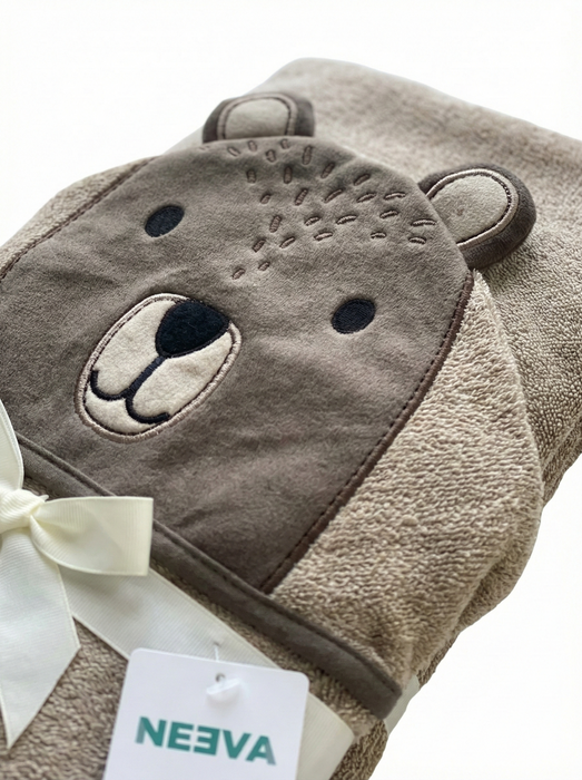Neeva Hooded Towel BEAR