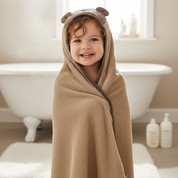 Neeva Hooded Towel BEAR