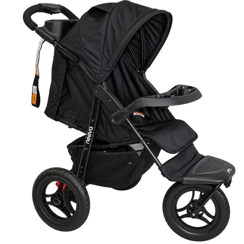 Neeva 3-Wheel Stroller Travel System with Neeva Royal Fawn Capsule - BROWN