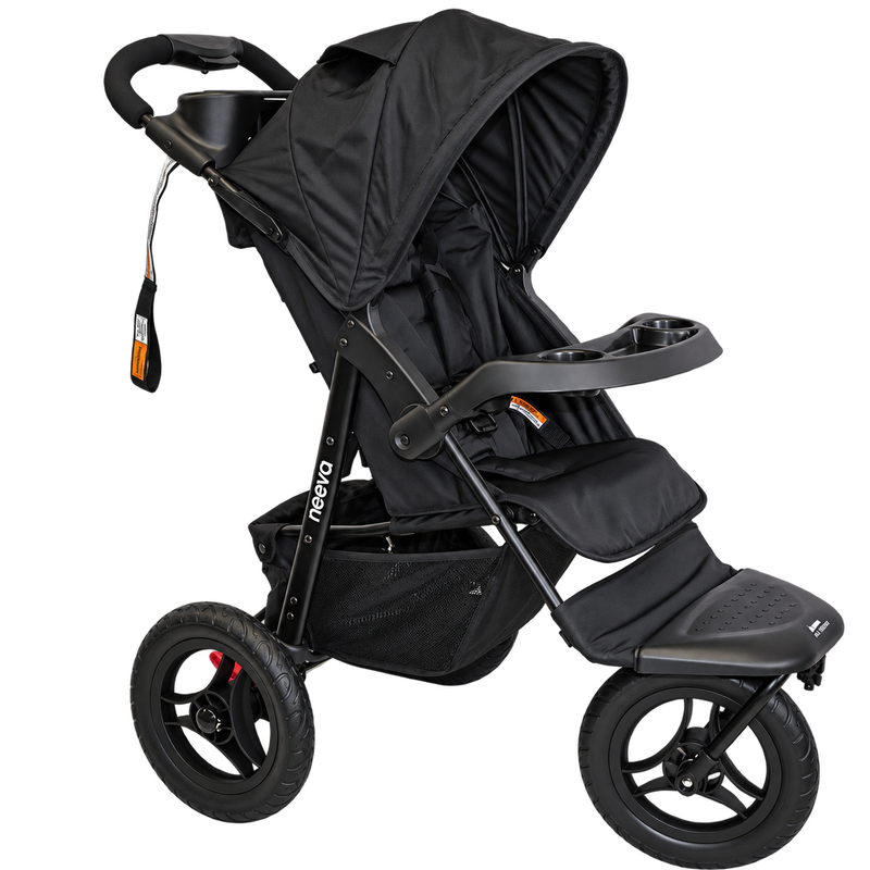 Neeva 3-Wheel Stroller Travel System with Neeva Royal Fawn Capsule - BROWN