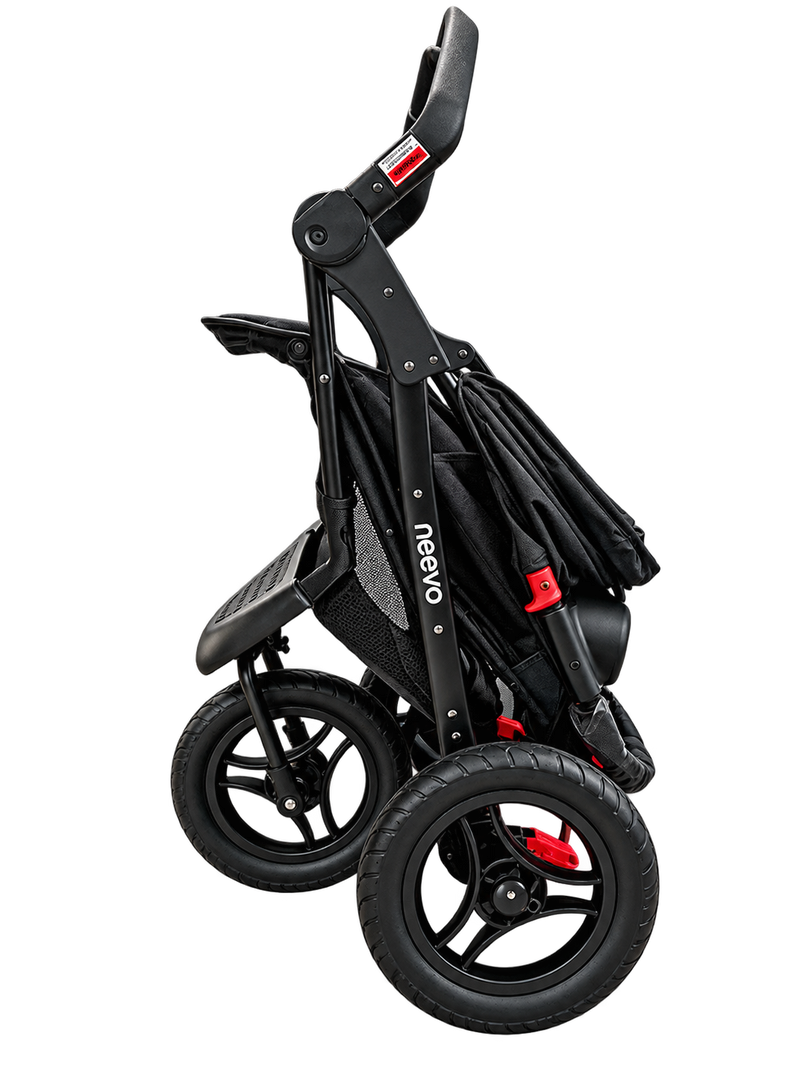 Neeva 3-Wheel Stroller Travel System with Neeva Royal Fawn Capsule - BROWN