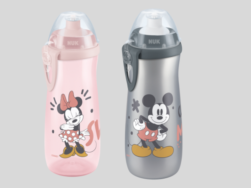 NUK Sports Bottle - Push/Pull 450ml DISNEY MICKEY / MINNIE