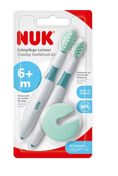 NUK Training Toothbrush Set - 2 Pack