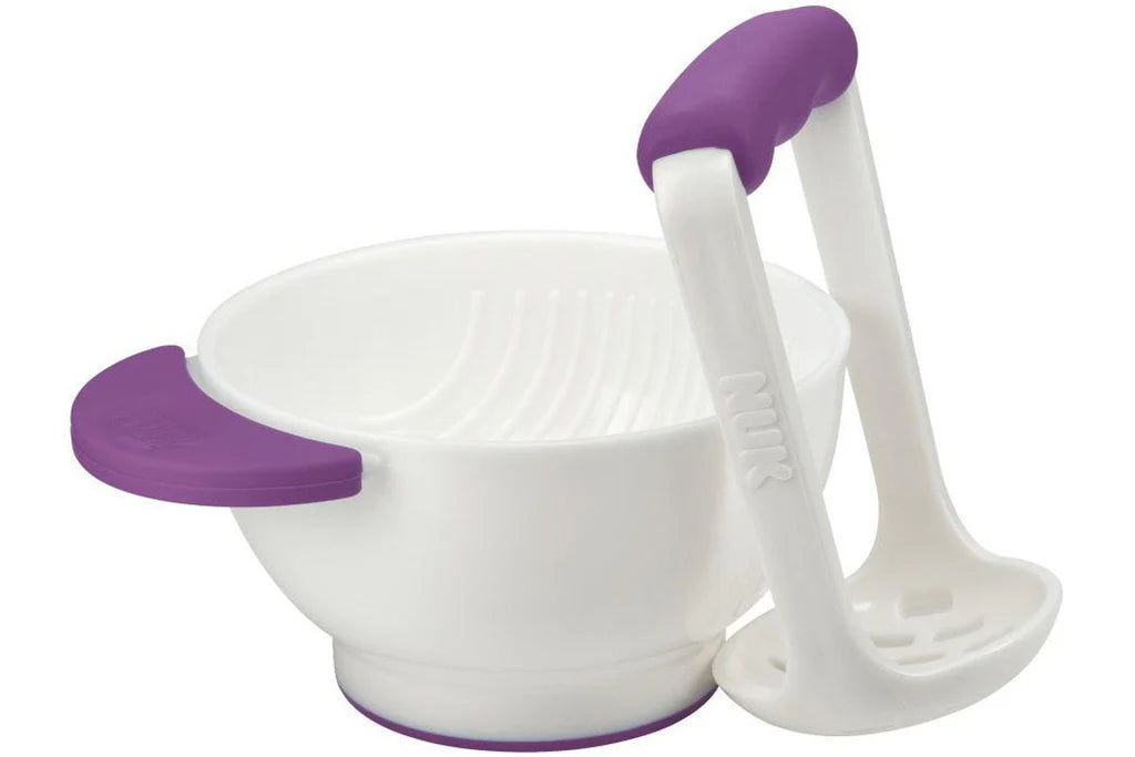 NUK Food Masher & Bowl Set