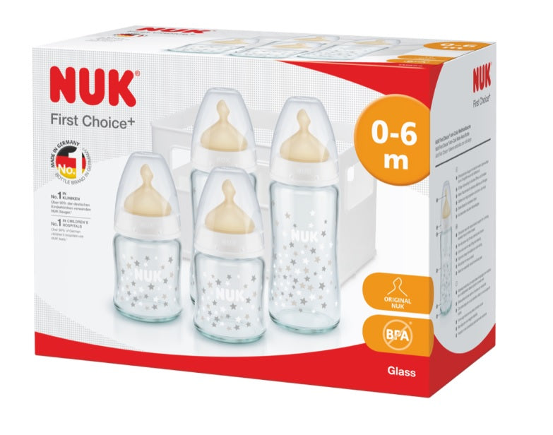 NUK First Choice Plus Starter Set Glass