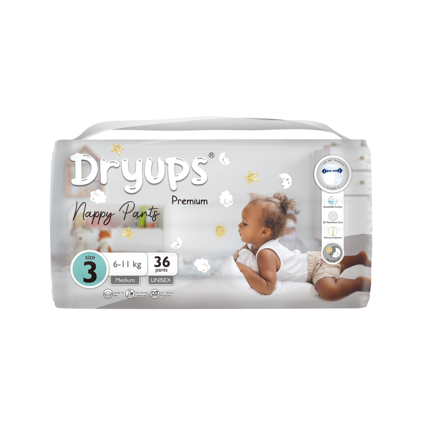 Dryups Premium Nappy Pants