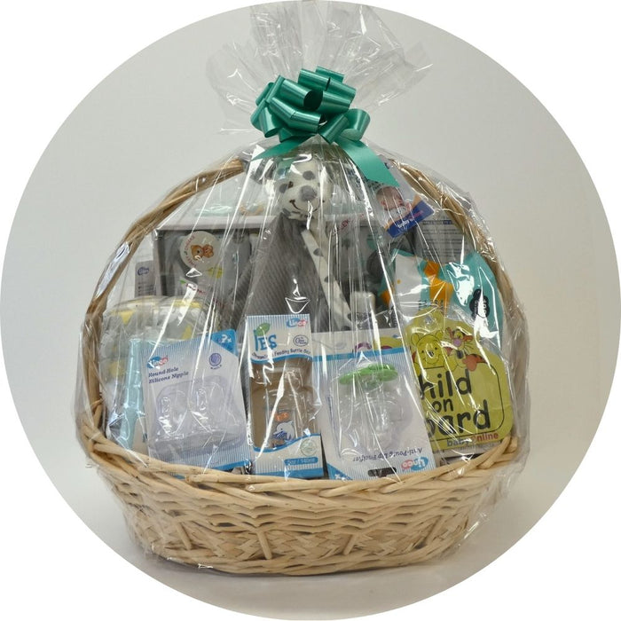 Baby Shower Gift Basket - Green **(Mt Wellington Store Only Special)**
