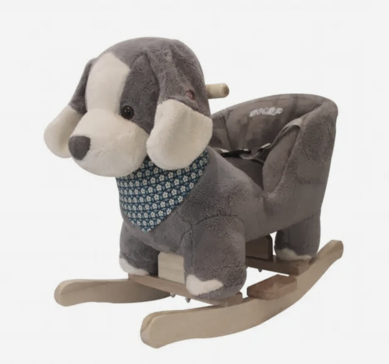 SKEP Animal Rocking Chair - DOG (Grey)