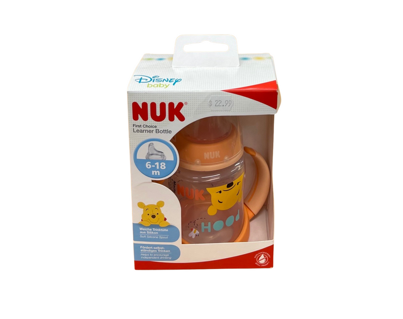 NUK First Choice Learner Bottle 150ml - Winnie the Pooh 6-18M