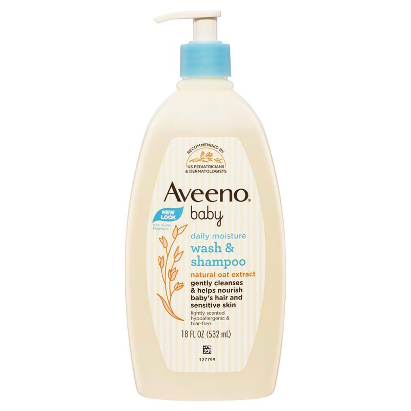 Baby Daily Moisture Wash & Shampoo - 532ml