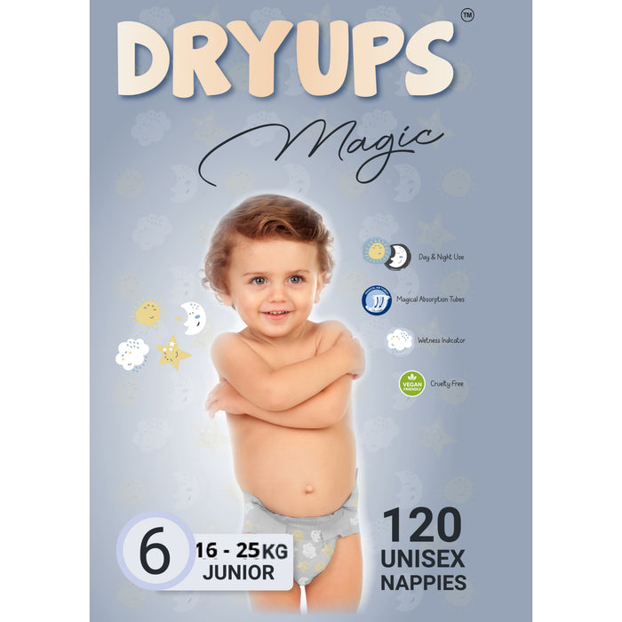 Dryups Magic Nappies Unisex (16-25kg) Junior