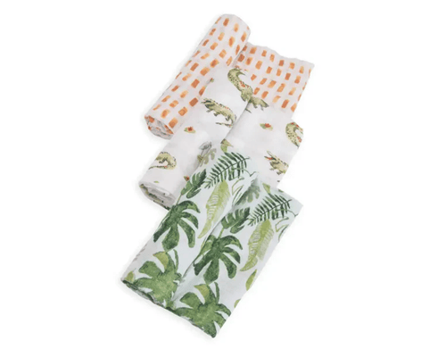 Little Unicorn 3 Pack Cotton Muslin Swaddle *CLEARANCE*
