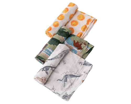 Little Unicorn 3 Pack Cotton Muslin Swaddle *CLEARANCE*