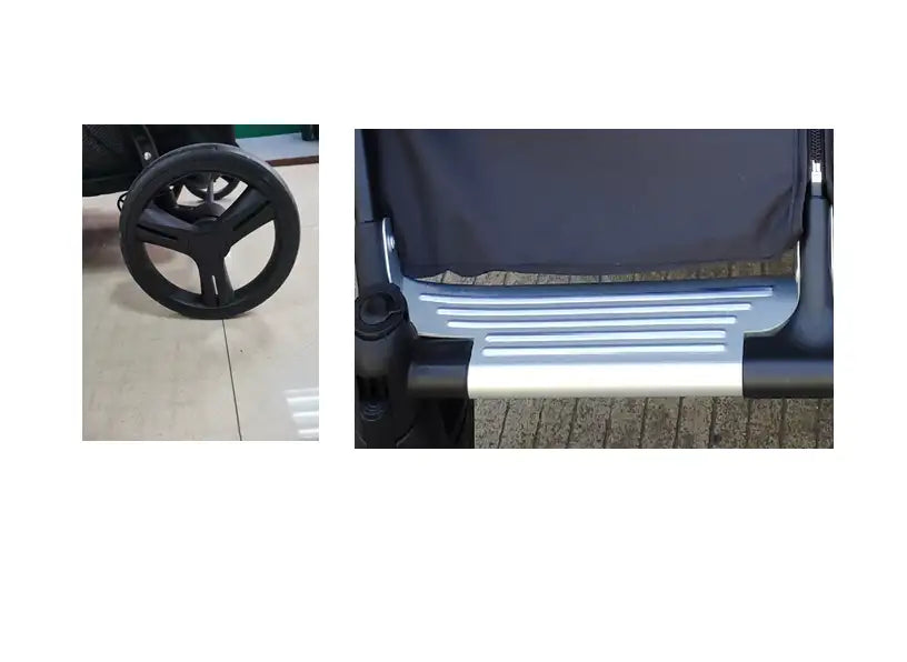 Neeva Duo Stroller Black (+ Free Rain Cover)