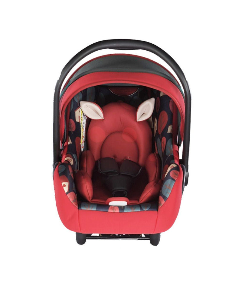 Neeva CLIO 3-Wheel Stroller & Neeva Royal Fawn Capsule - RED + FREE STROLLER RAIN COVER