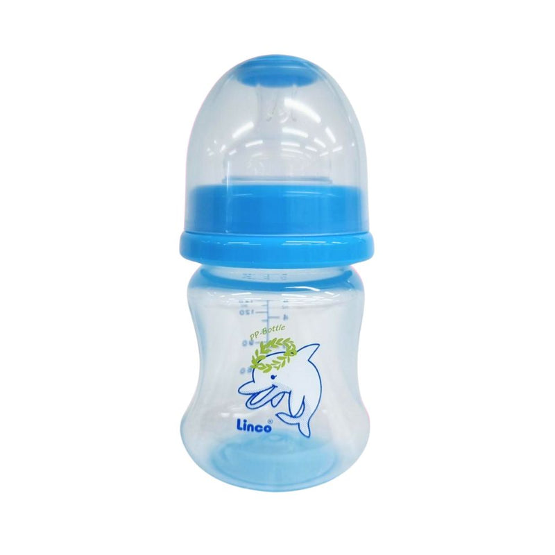 Linco PP Wide-Nick Feeding Bottle 140ml - 22137 *CLEARANCE*