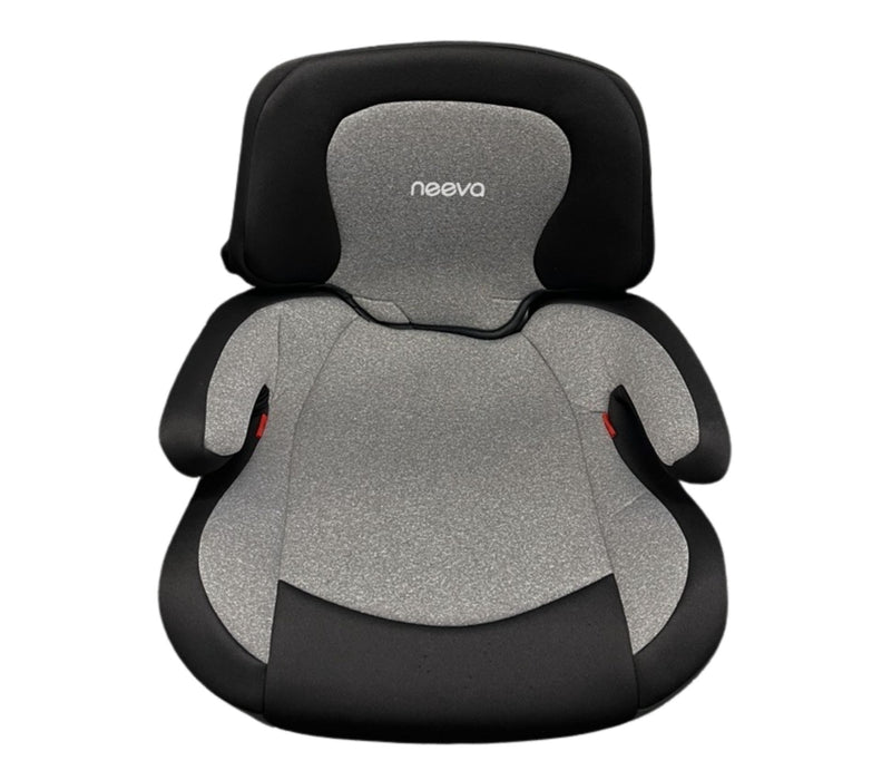 Neeva Half Booster Seat with ISOFIX and Backrest - Black/ Light Grey