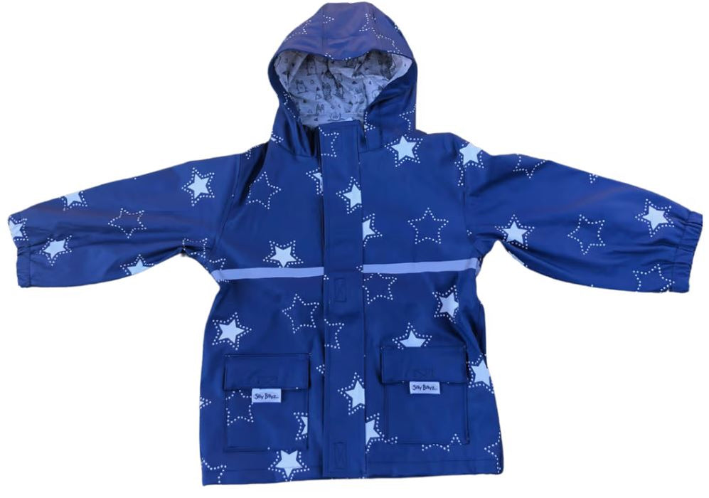 Silly Billyz Waterproof Jacket - STARS